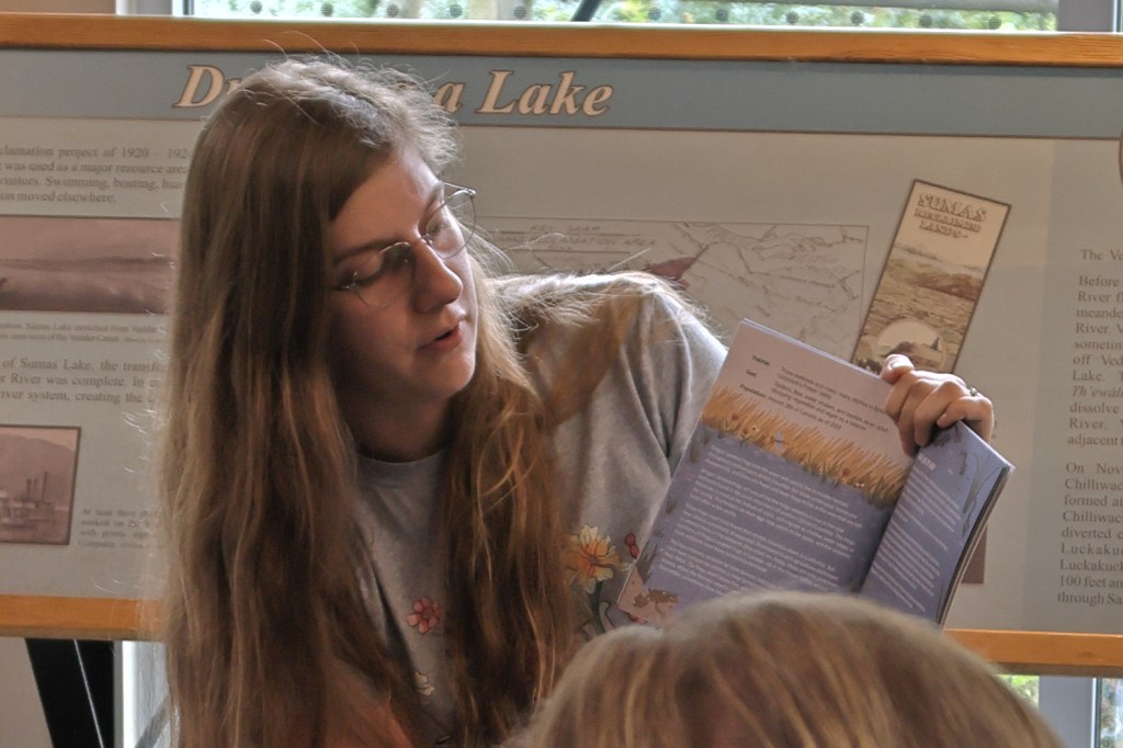 Grace Kennedy reading from Canada's Endangered Animals